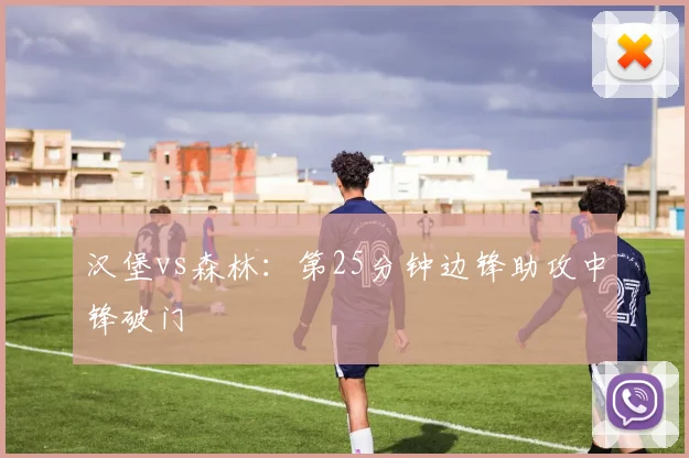 汉堡vs森林:第25分钟边锋助攻中锋破门